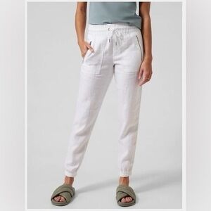 Athleta Cabo Linen Jogger Size 4